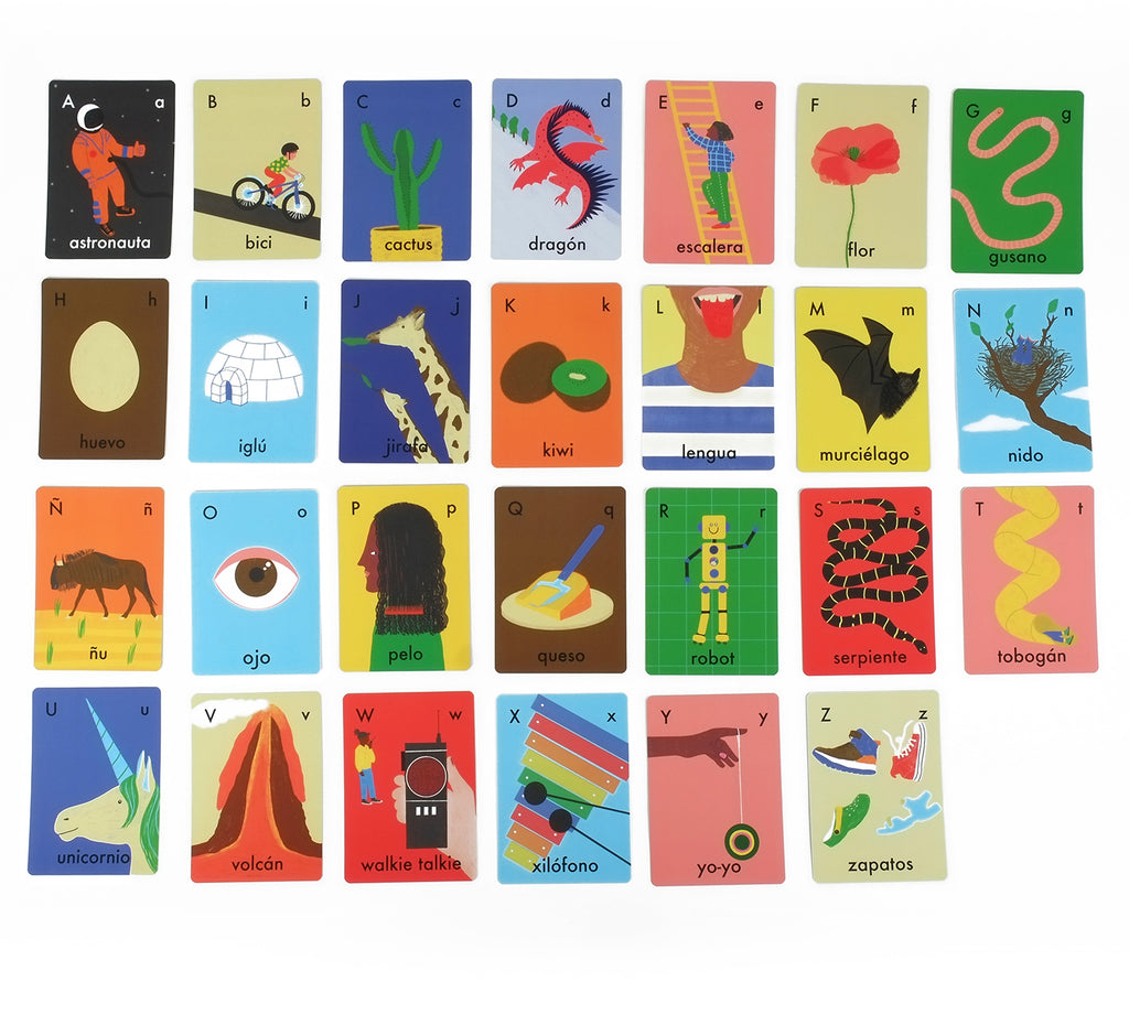 Cartas del alfabeto (español)