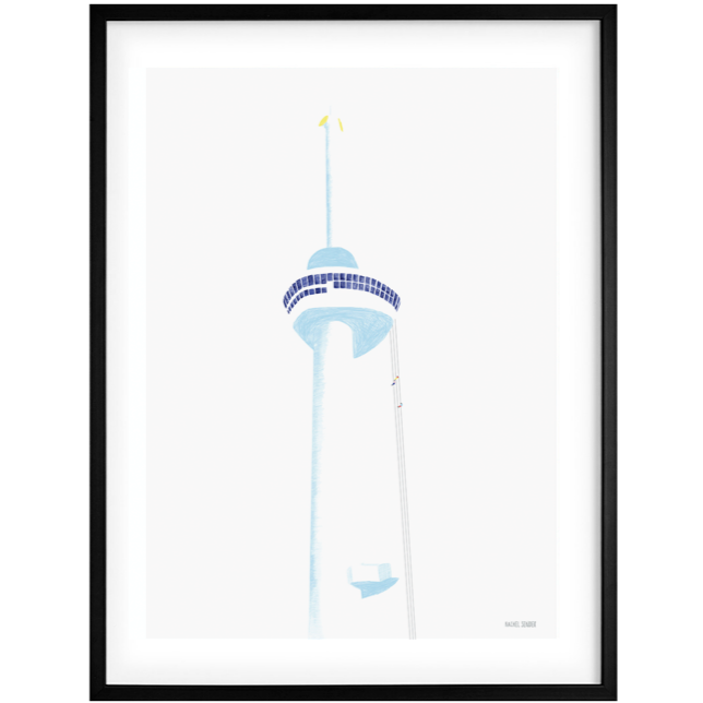 Euromast - Rotterdam - A3 Print