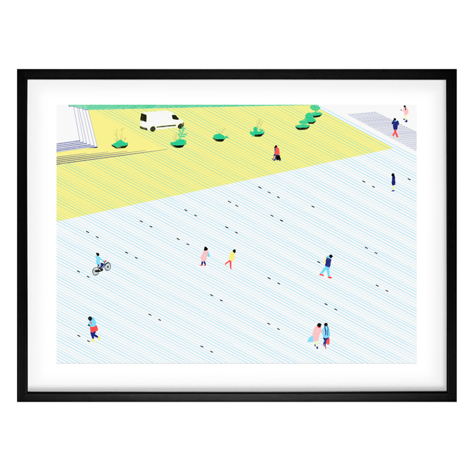 Binnenrotte - Rotterdam - A3 Print